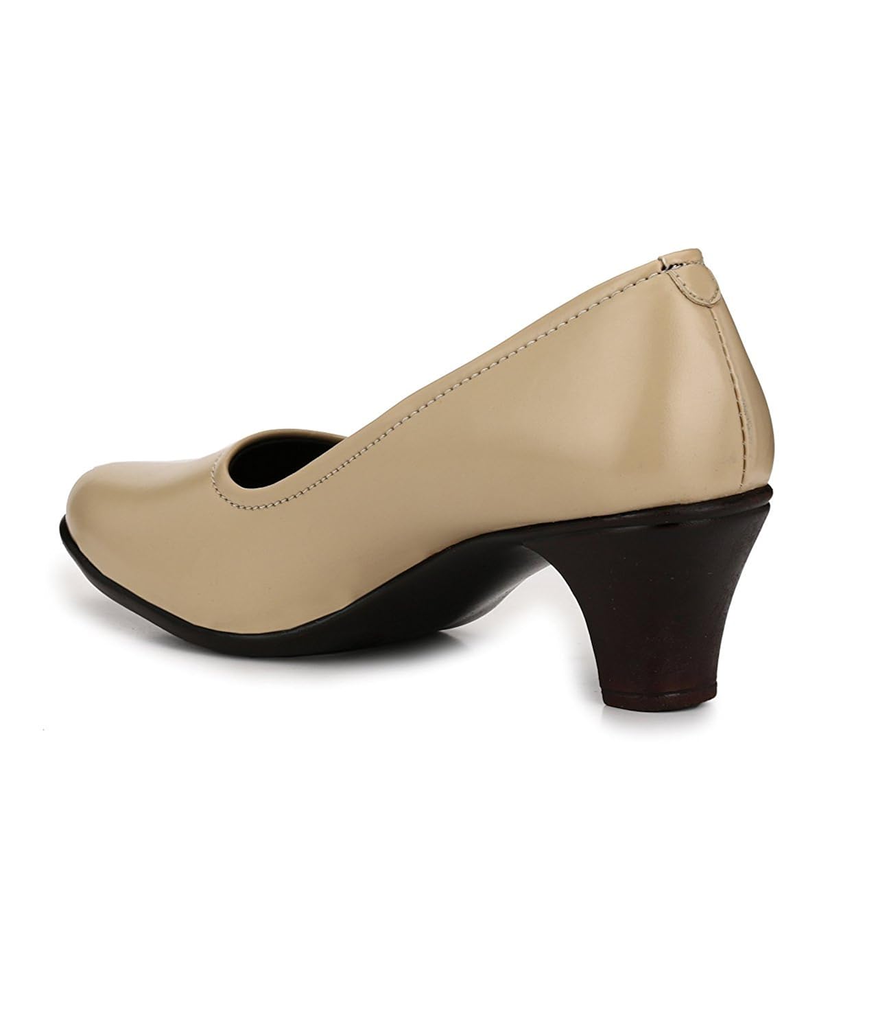 rimezs women's synthetic leather block heel sandal