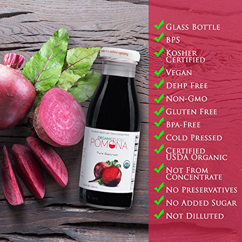 Pomona Organic Pure Beet Juice, 8.4 Ounce (Pack of 12) not from