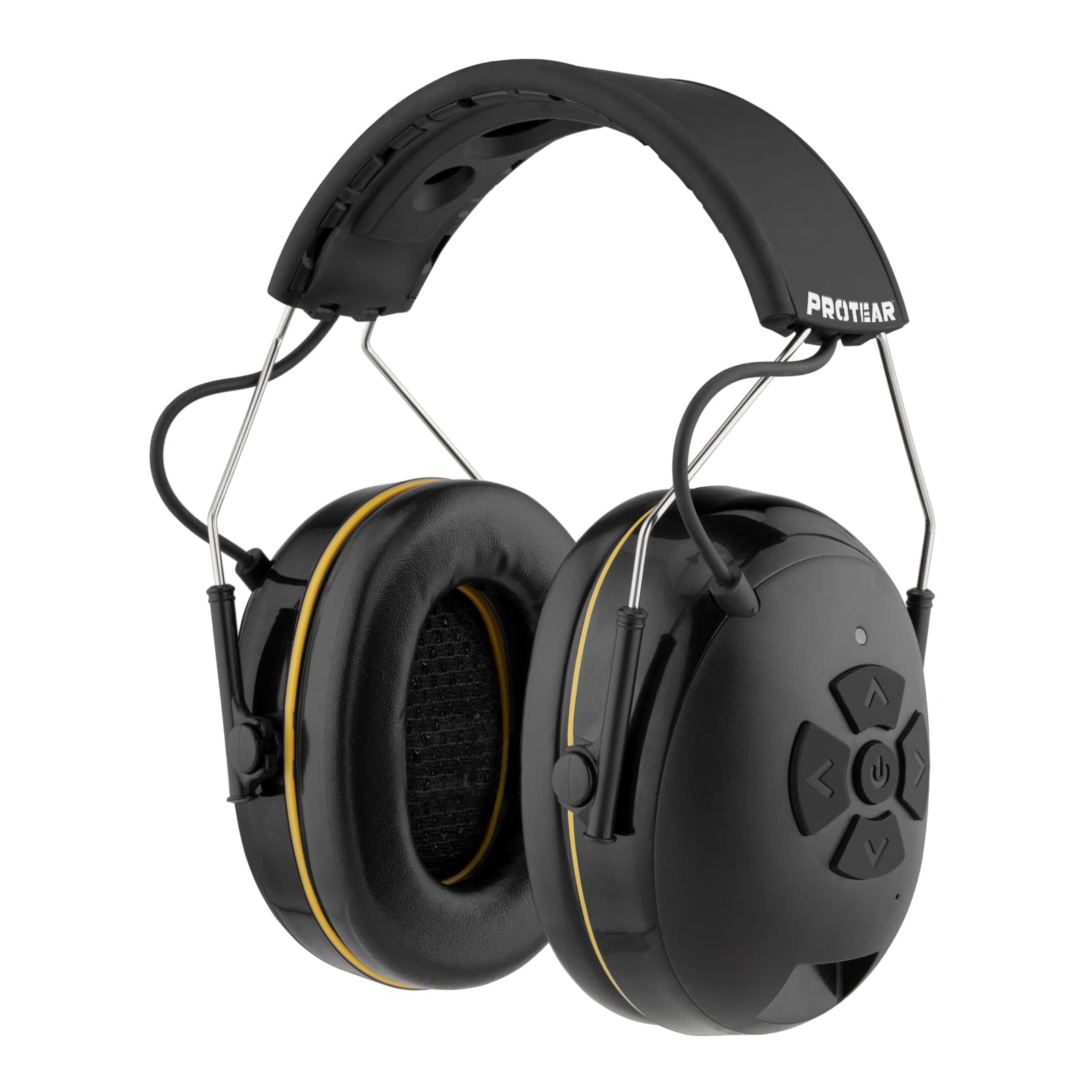 PROTEAR Bluetooth 5.4 Ear Defenders Adults,with Integrated Microphone, High-Fidelity Speakers,120H+Playtime, Ideal Noise Cancelling Headphones for Mowing, Workshop,Carpenter, SNR 30dB, (Upgraded)
