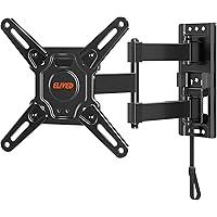 ELIVED RV TV Mount for Camper, Lockable RV TV Wall Mount for Most 13-43 Inch TVs, Full Motion Swivel and Tilt, Patented Dual