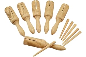 Excellerations Guiro Tone Blocks - Set of 6