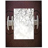 JXDXHCW 5x7 Picture Frame Vintage Football Lace Home Gallery Wall Tabletop Decor with Stand Hanging Hook for Photos Certificate Poster Collage Display-American Football Frame