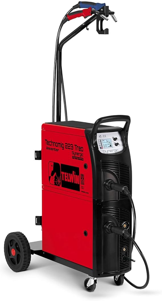 TELWIN TE-816058 - Soldador Inverter de Hilo Mig-Mag/flux/ 2