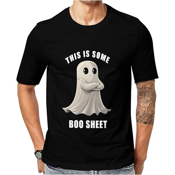 Super Mario Ghost Boo Gamer - Camiseta Unisex De Manga Corta Para Hombre Y Mujer, Negro