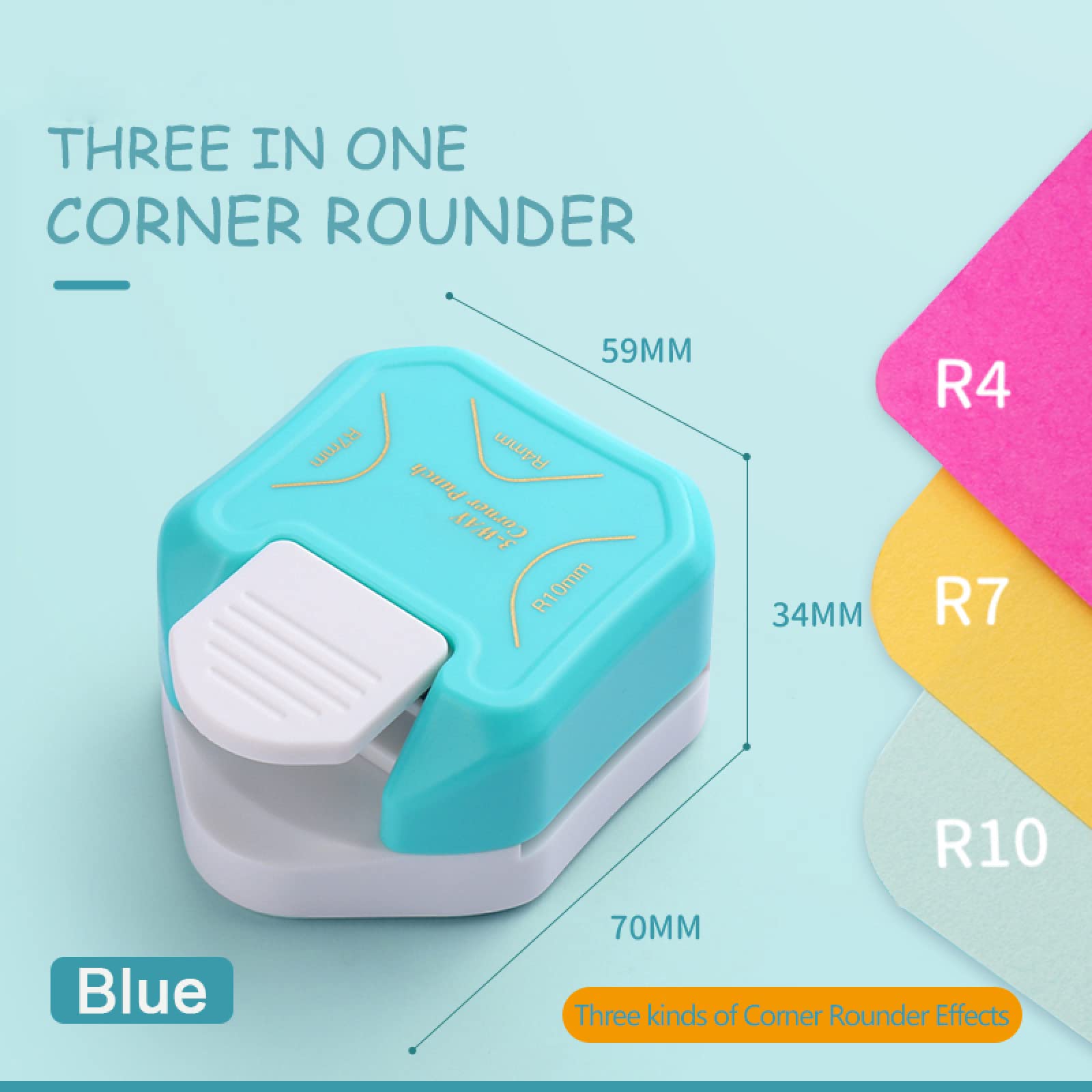 2Pcs Score Board Multi-Purpose Scoring Board Envelope Maker with Bone Folder and 3 in 1 Corner Rounder Paper Punchfor Card Making and DIY Projects Multi- Purpose Scoring Board & Score and Fold Tools