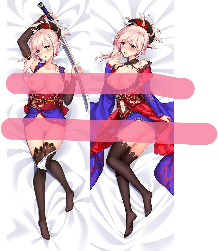 Amazon 抱き枕 Fate Grand Order 宮本 武蔵 みやもと むさし Miyamoto Musashi 両面プリント 18禁 等身大 ピロー 抱き枕カバー 可愛い Acg 全裸 アニメ エロ カスタム可能 アダルト アニメ 萌えグッズ 通販