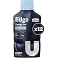 UCAN Edge Energy Gel Shots, Unflavored (12, 2 Ounce Packets) for Running, Training, Workouts, Fitness, Cycling, Crossfit | Sugar-Free, Vegan, & Keto Friendly Energy