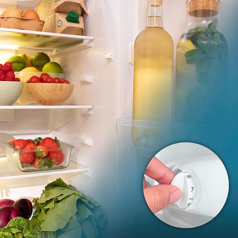 Cecotec 2D Bolero CoolMarket 2D 211 Branco E Geladeira. Motor de Degelo Frigorífico de 2 portas Branco 143X54Cm, Capacidade 211 L, Porta reversível, Classe Energética E, com Modo de Congelação Rápida