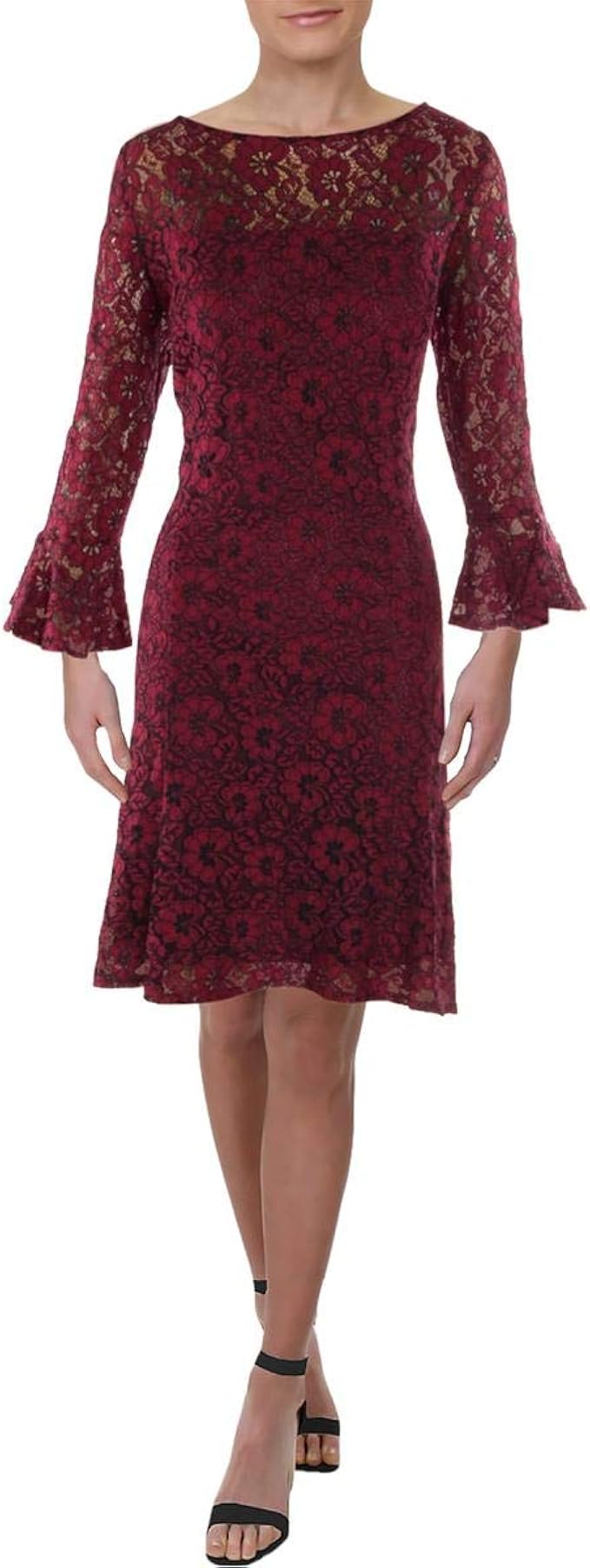 american living ruffled sheath dress