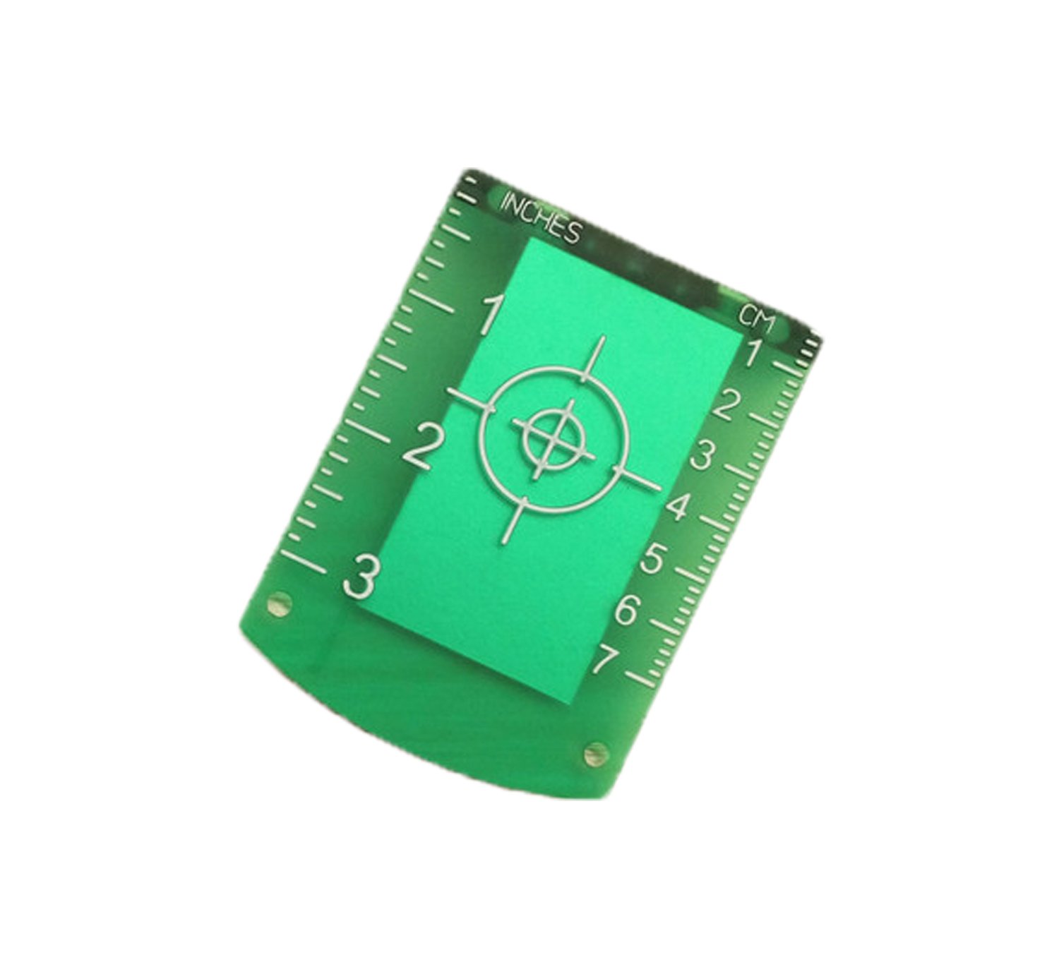 Magnetic Floor Target, Plate with Stand Latitude laser target leveling laser targe (Green)