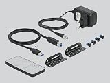 DeLOCK DisplayPort 1.4 KVM Switch 8K 30Hz USB 3.0 Audio 2 Port view 3