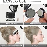 LOPHE Instantly Hairline Powder Gray with Mirror & Puff Concealer view 5