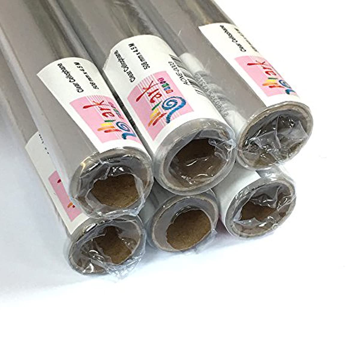 508mm x 4.5m Clear Cellophane Wrap Roll (PACK OF 6) By arkCRAFT