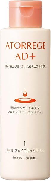 Amazon アトレージュエーディープラス 医薬部外品 薬用フェイスウォッシュl 乾燥肌 泡洗顔 ニキビ 肌荒れ 敏感肌 リキッド 液体 150ml アトレージュエーディープラス 液体 クリーム洗顔料 通販