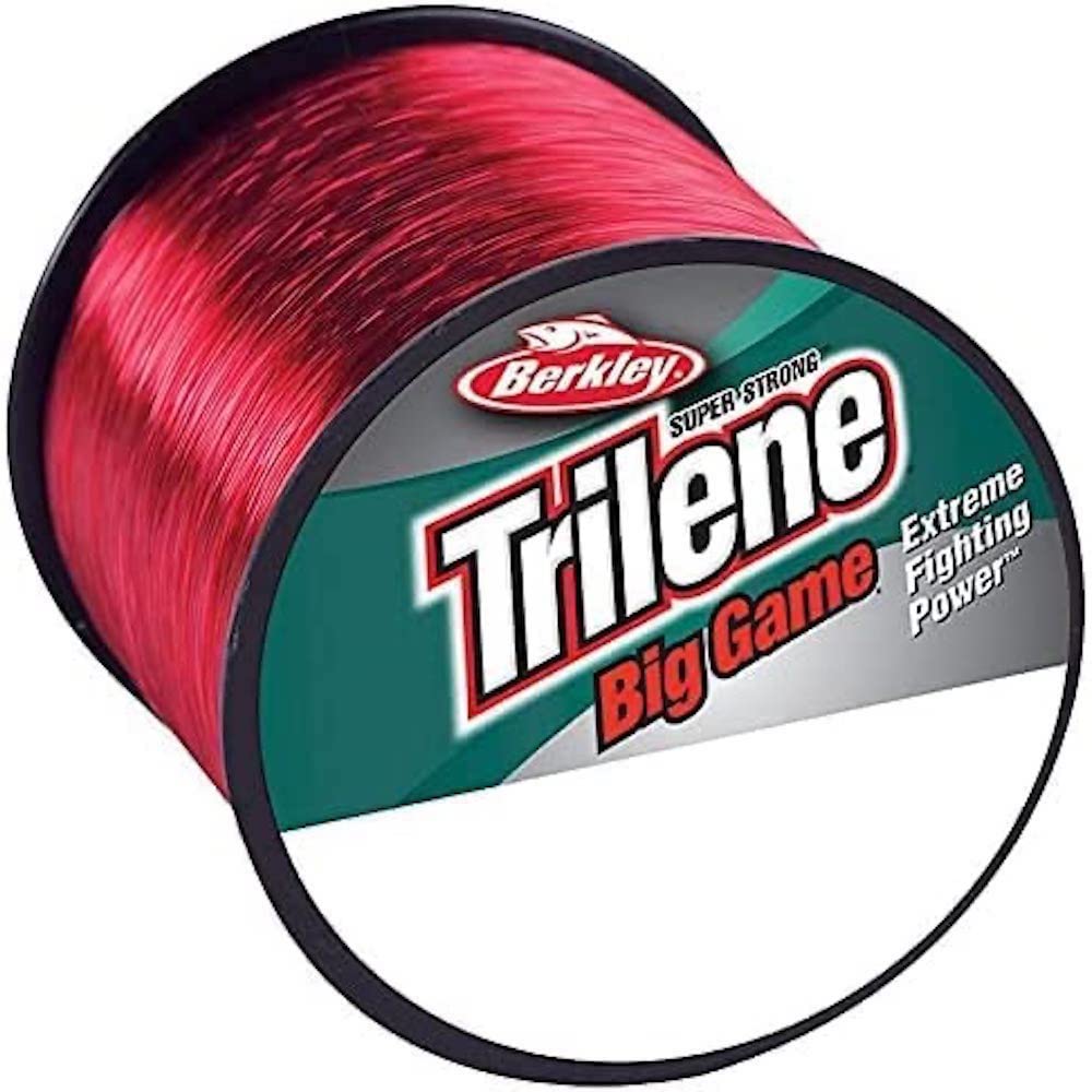 Berkley Trilene® Big Game™, Fishing Line, Monofilament, Allround Fishing,Unisex, Red, 0.38mm | 10kg | 22lb | 600m