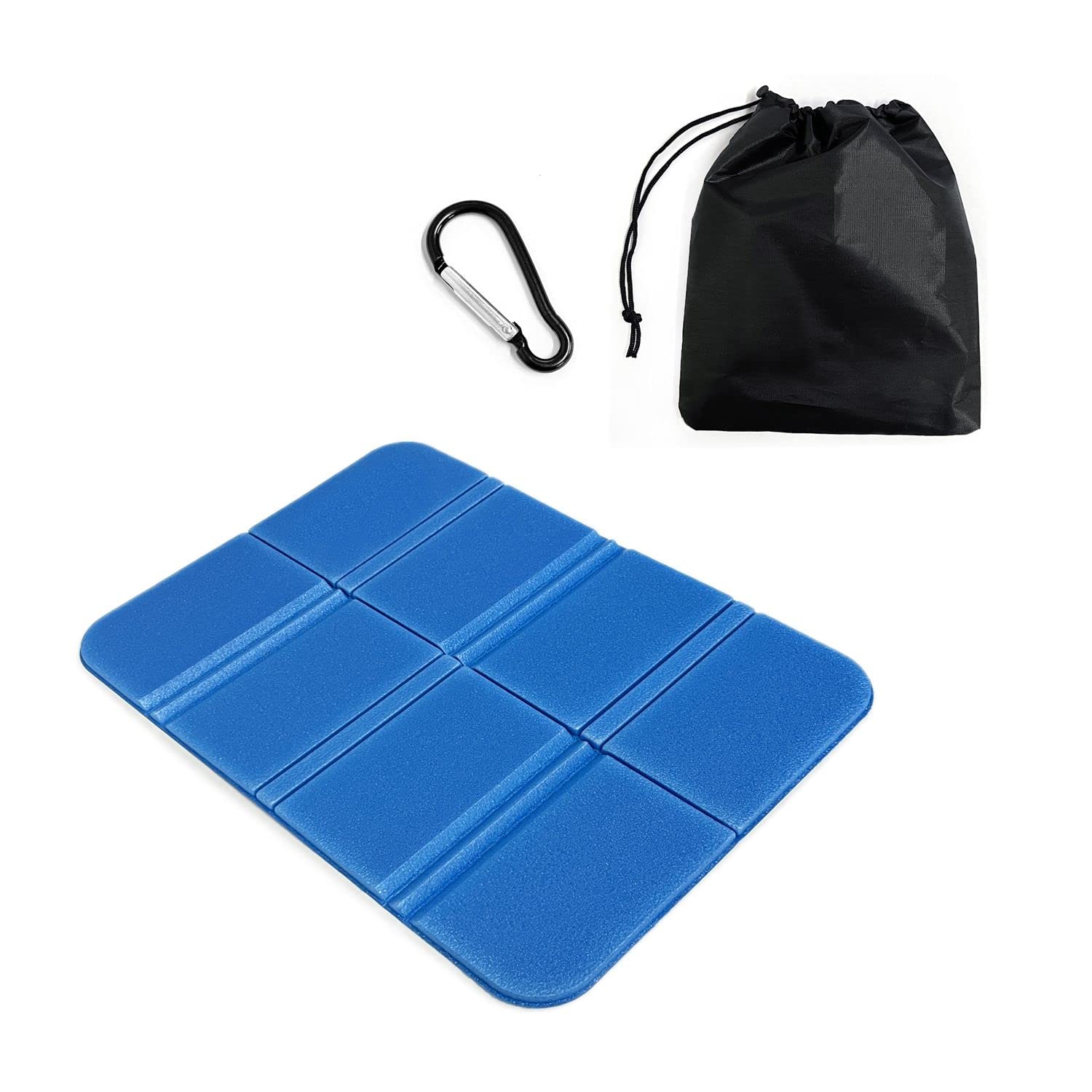 1pcs Moistureproof Foldable Outdoor Seat Cushion, Portable Insulation Waterproof Insulation Foam Seat Cushion for Camping Outing Outdoor Travel (Blue)