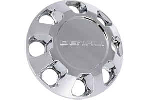 GM PARTS OEM New Wheel Center Compatible with Cap Compatible with Chrome Denali Logo 2015-2020 Compatible with GMC Sierra 2500 22909152
