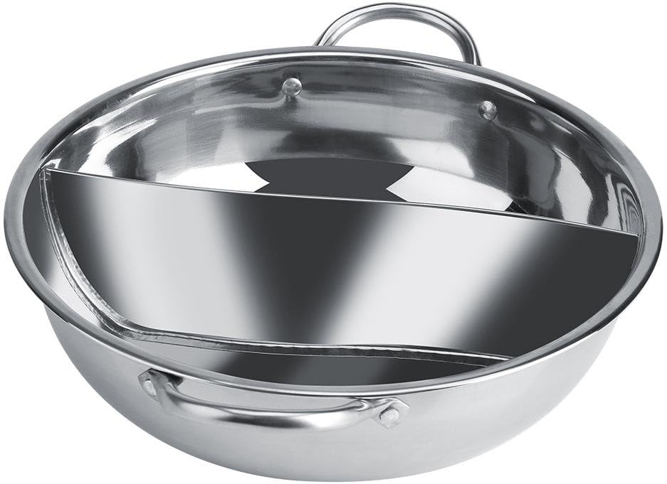 Rodipu Stainless Steel Hot Pot, Two Flavor Hot Pot Amazon.co.uk