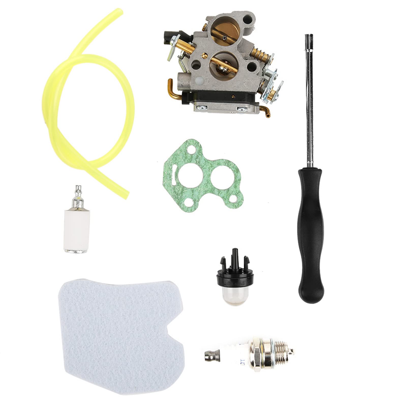 Chainsaw Carburetor Replacement Kit Fit Chainsaw Parts Rebuild Adjustment Kit for 235 235E 236 240 240E N5A6