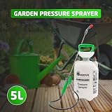 1ABOVE 5 Litre Garden Pressure Sprayer – Adjustable Nozzle, Comfortable Grip view 6