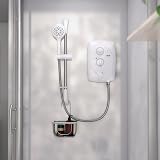 Triton Showers T80 Easi-Fit 10.5kW Electric Shower White with Hose & Head view 2