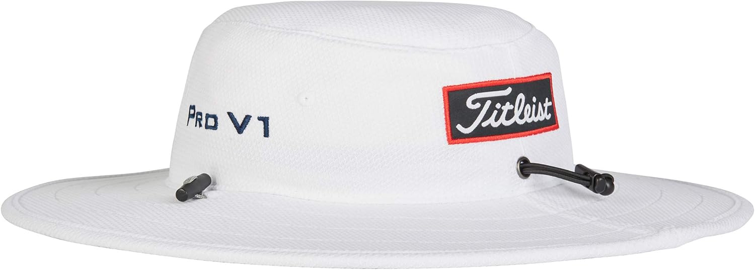 Titleist Men's Tour Aussie White/Navy, One Size: Clothing