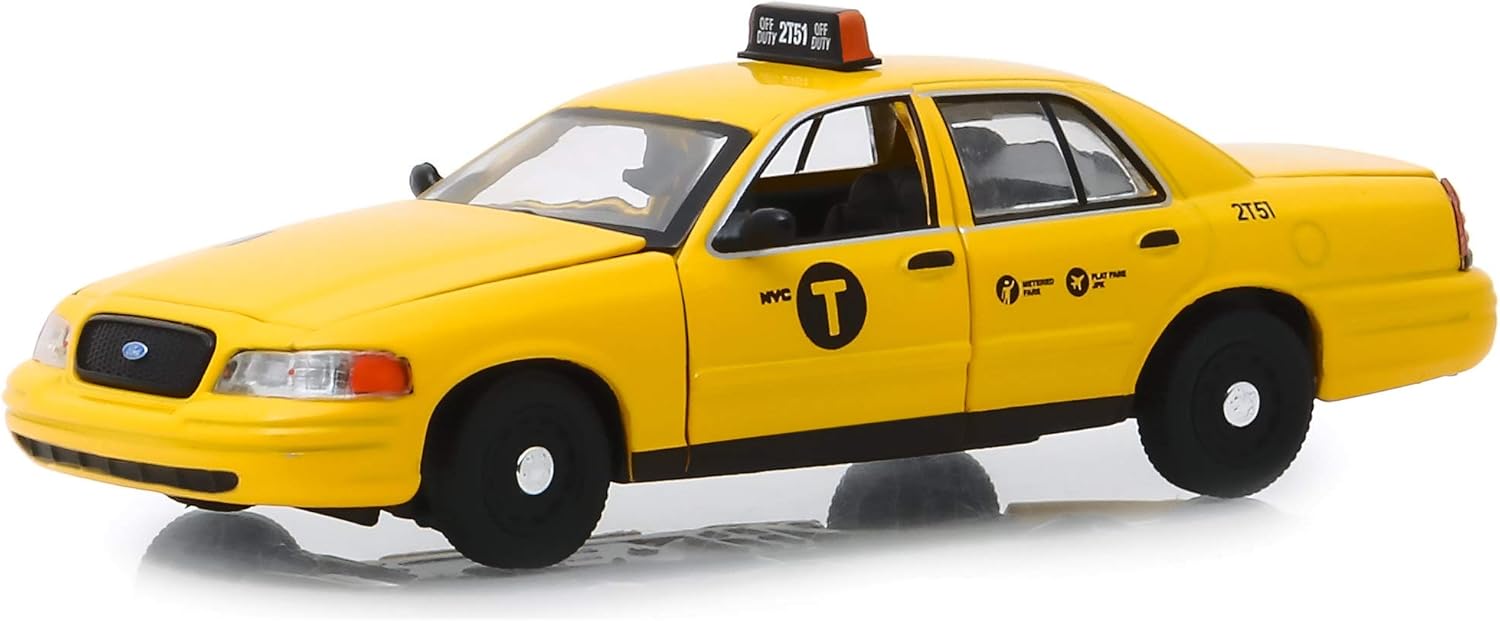 Greenlight 86164 1: 43 2011 Ford Crown Victoria - NYC Taxi, Multicolor - Image 3