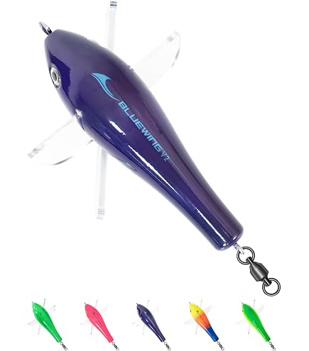KTGCOZS Pack of 3 Trolling Bird Teaser Tuna,Marlin Mahi Saltwater Fishing Lures 5