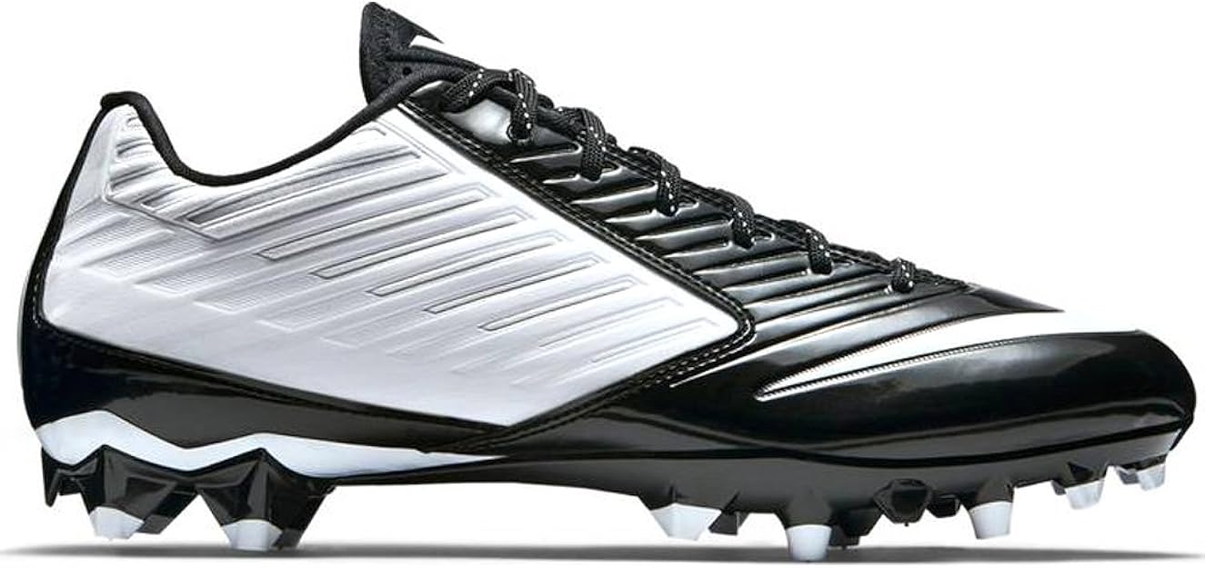 Amazon.com | Nike Mens Vapor Speed Low Td Molded Football Cleats, Wht/Blk, SZ 10 | Soccer