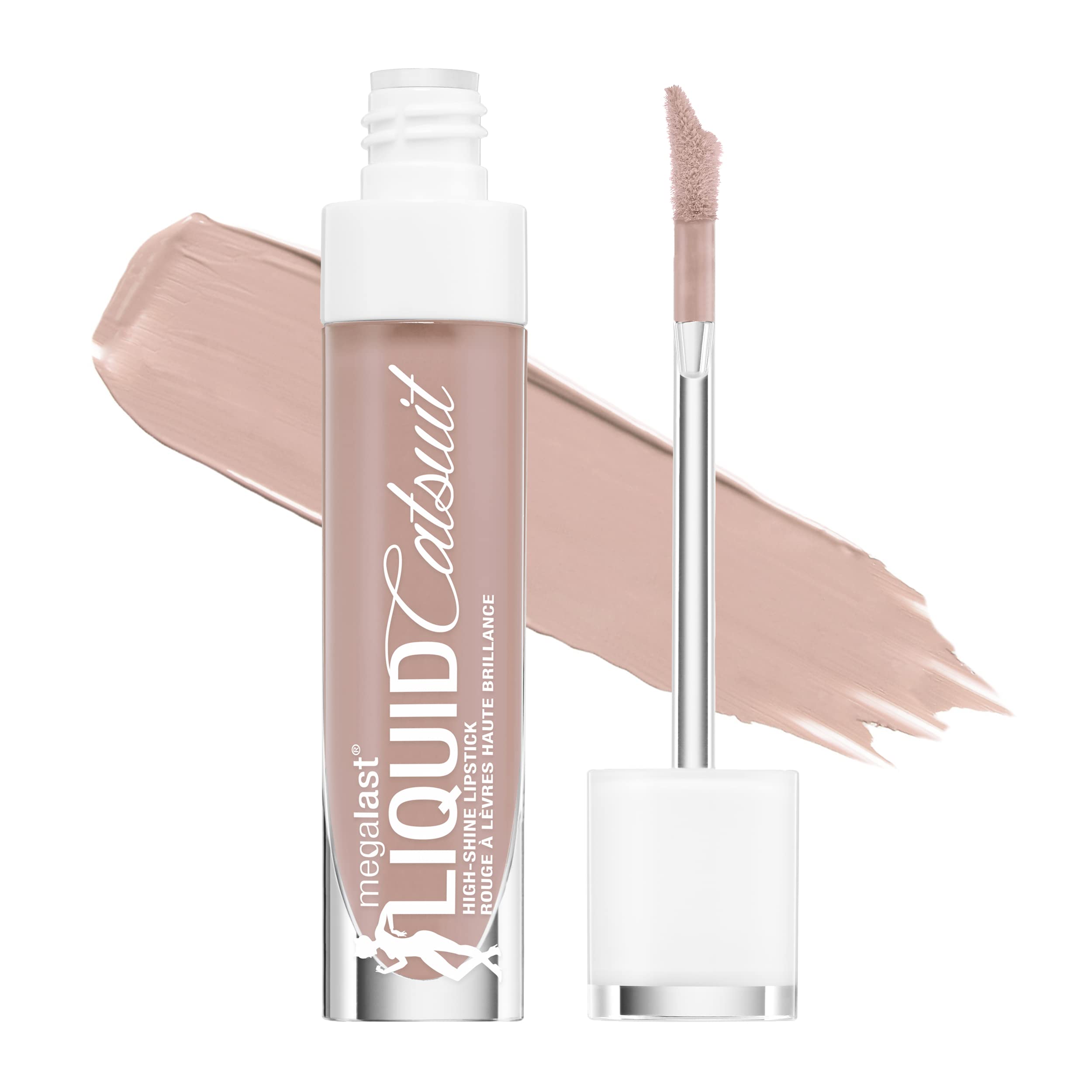 WET N WILD MegaLast Liquid Catsuit High-Shine Lipstick - Caught You Bare-Naked