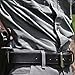 Hanks Extreme - Leather Gun Belt For CCW - Concealed Carry - 17oz. Premium Leather Belt - Made in USA - 100-Year Warranty - Black - Size 42