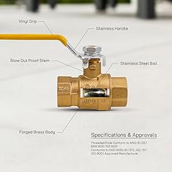 Everflow Supplies 605T114-NL No Lead Premium Full