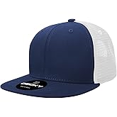 DECKY 6 Panel Flat Bill Trucker Caps