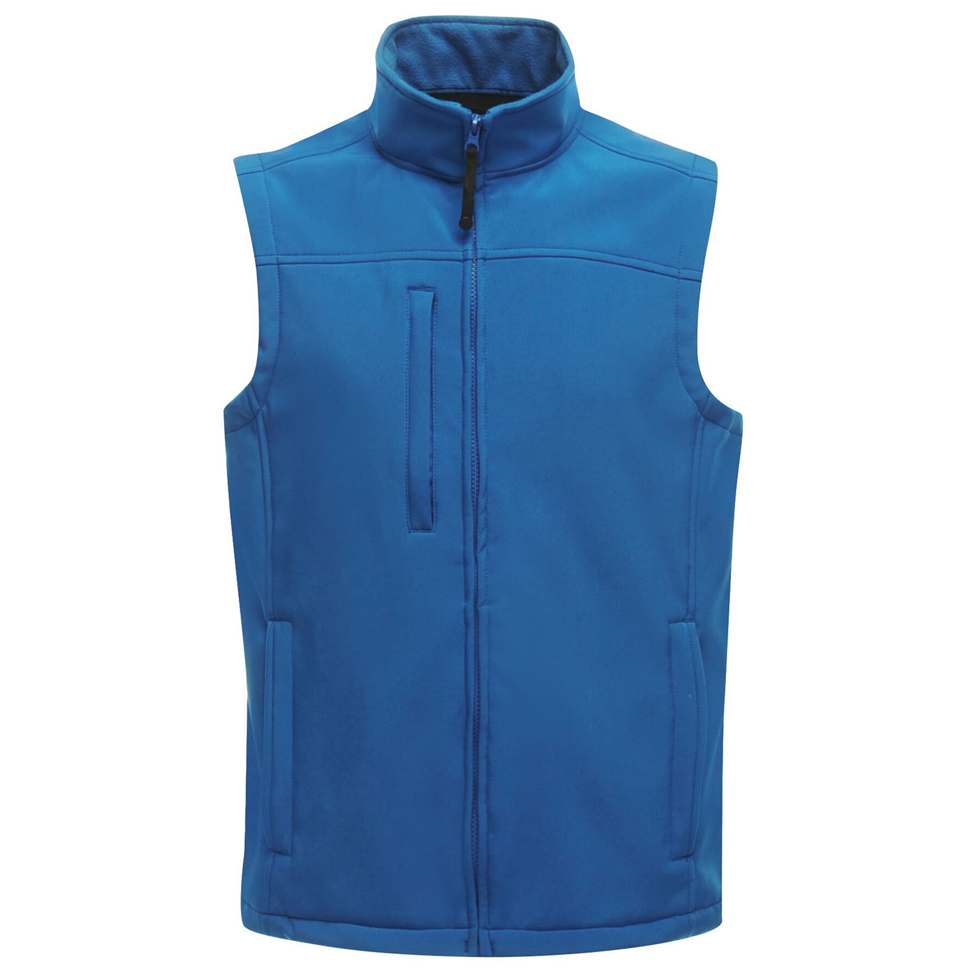 Regatta Professional Men's Flux Water Repellent Softshell Bodywarmer Gilet Jacket, Oxford Blue, size Large (Manufacturer Size:L)