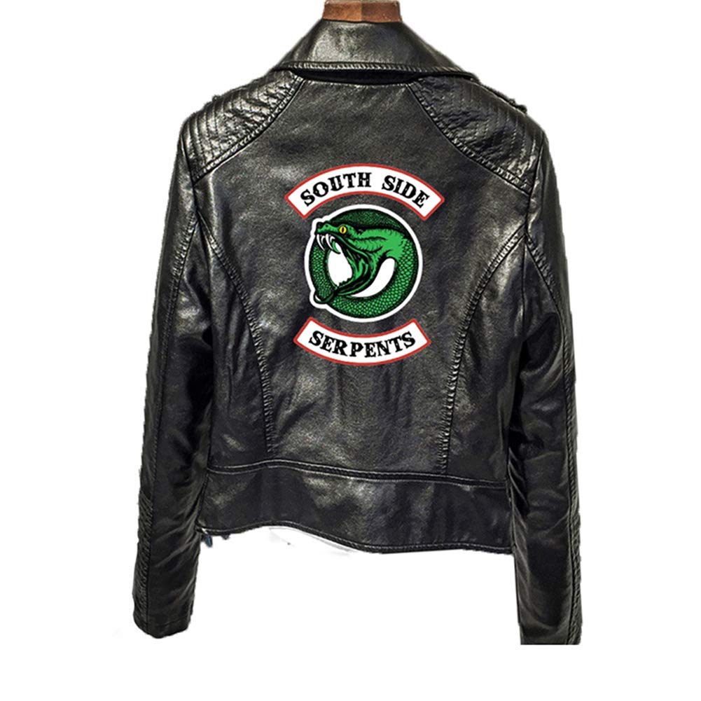 Bambine e ragazze Girls Riverdale Southside Serpents Biker Gang Giacca