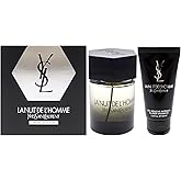 La Nuit De LHomme by Yves Saint Laurent for Men - 2 Pc Gift Set 3.3oz EDT Spray, 1.6oz Shower Gel