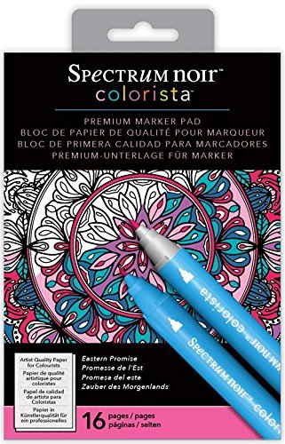 Spectrum Noir Colorista Eastern Promise Marker Pad, Multi-Colour, 5 x 7-Inch by Spectrum Noir Colorista