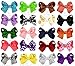 Interchangeable Baby & Newborn Bows and Headbands Set by ZELDA MATILDA (40 Pack)