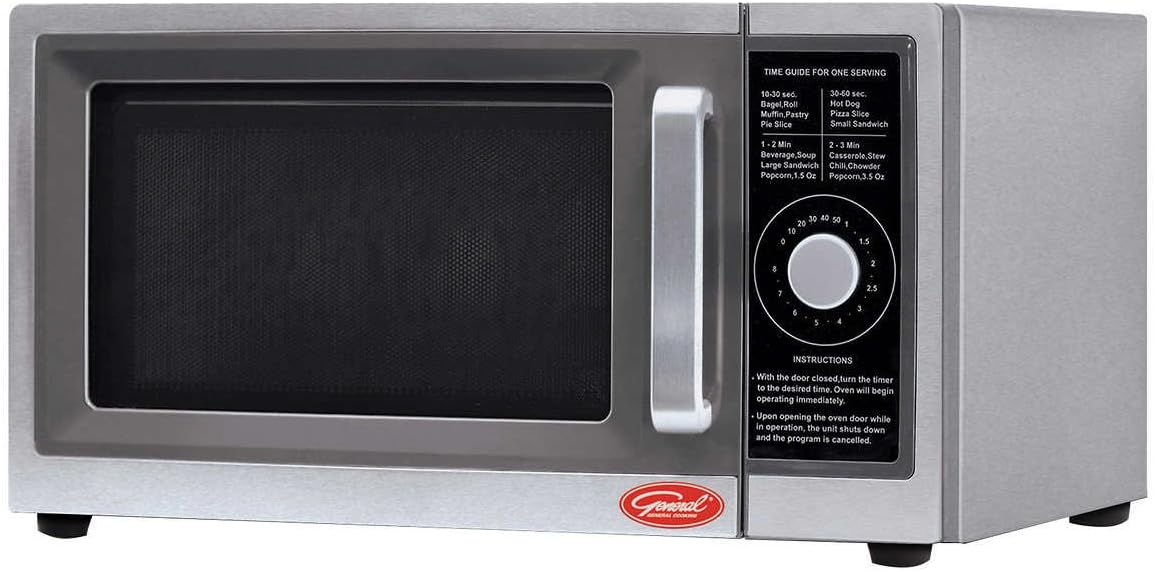 General 1.0 cu.ft Dial Commercial Microwave Oven 1000W Amazon.ca