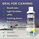 BritishBasics Purpose Rubbing Alcohol Isopropyl 250ml 99.9% IPA view 3