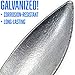 Crown Sporting Goods Galvanized Folding Grapnel Boat Anchors - Choose The Best Weight for Your Watercraft, Up to 17.5 lbs (1.5)