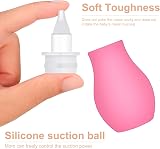 AKlamater 2 Pcs Baby Nasal Aspirator Pink Blue Baby Nose Cleaner view 3