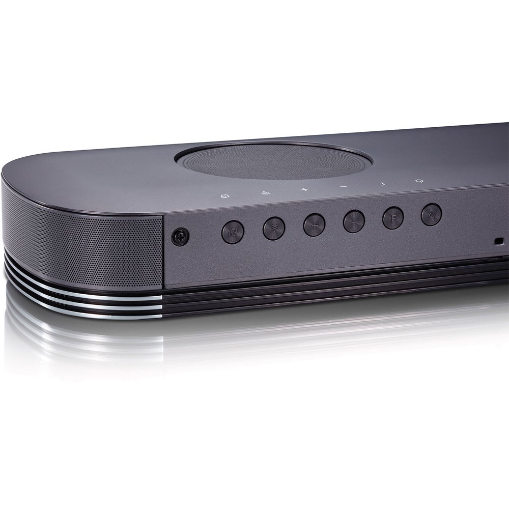 LG SJ9 Sound Bar w. 5.1.2ch HiResolution Audio w/ Dolby Atmos, Wifi