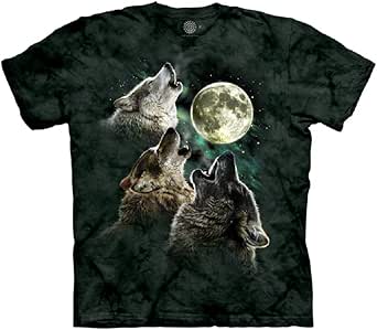 The Mountain Men's Three Wolf Moon Short Sleeve Tee