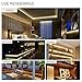 LED Lights Strip,Oak Leaf SMD5050 Waterproof 16.4ft RGB Led Strip Lighting with 44 Key IR Remote Control For For Gardens/ Homes/ Kitchen/ Cars/ Bar