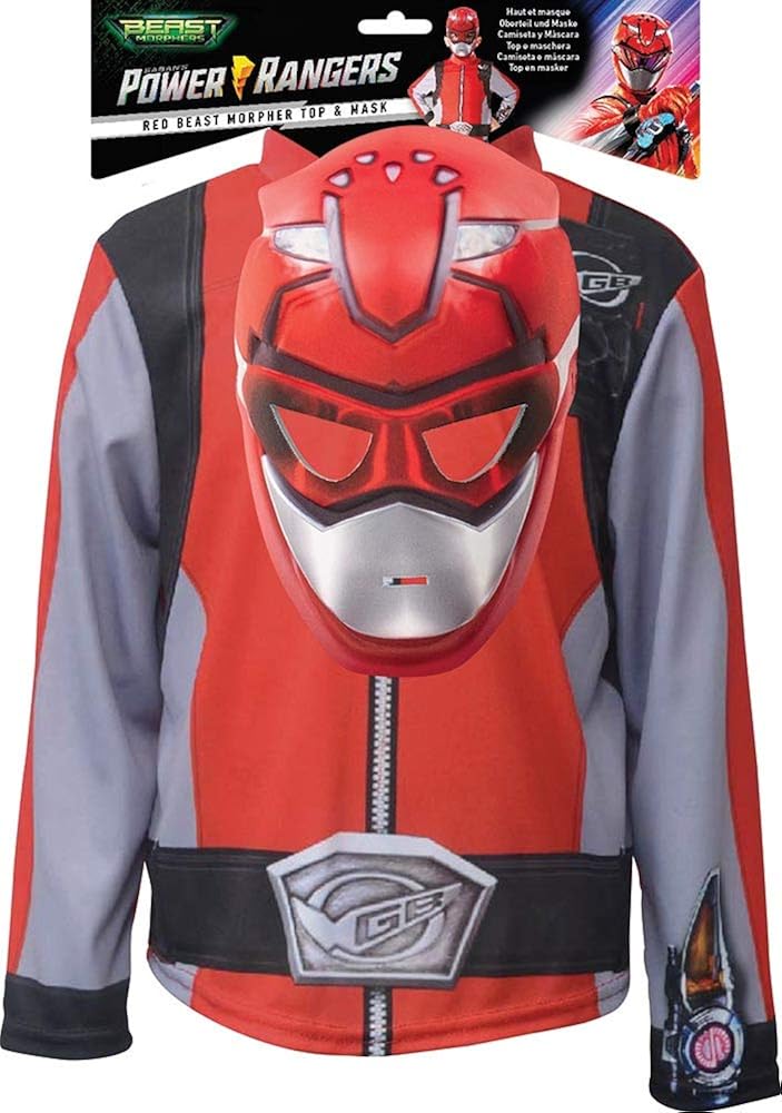 Rubies - Power Rangers para disfraz, niño, unisex, I-300672, rojo ...