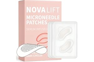 Novalift Eye Patches, 2026 New Micro-Needle Hydrating & Smoothing Novalift Microneedle Eye Patches for Under Eye & Smile Line
