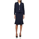 Le Suit Womens Jacket/Skirt Suit