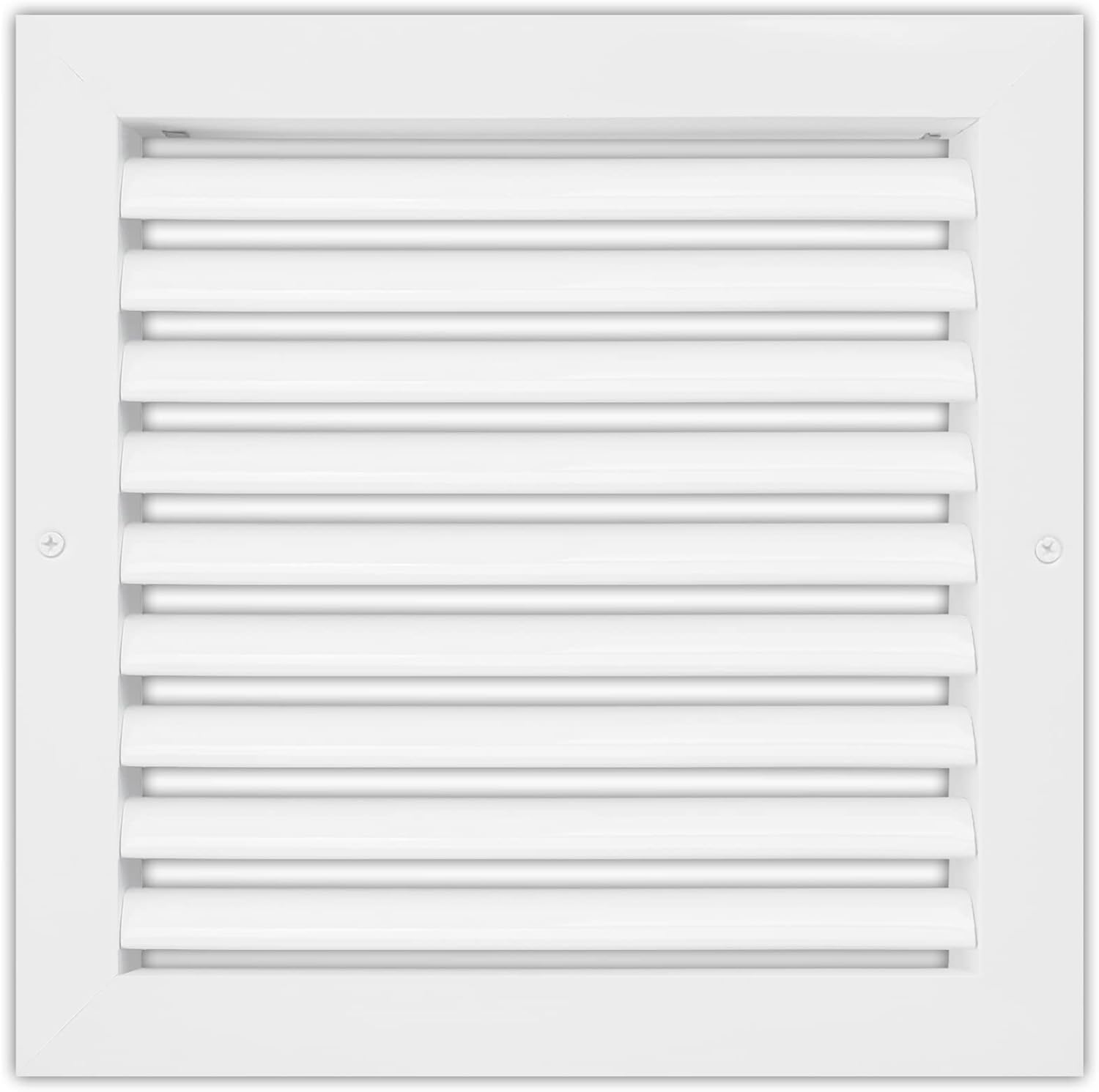 Registers, Grilles & Vents - Air 360 Vent Cover Return Air Grille – 10 x 10 Inch Transfer Grille AC Vent Cover – Durable Rustproof Aluminum Design – Optimal Air Flow – Low Noise Wall Vent for Residential, Industrial Use