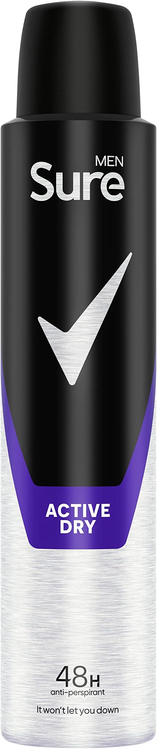 Sure Men Active Dry Antiperspirant Deodorant Body Spray MotionSense 48hr